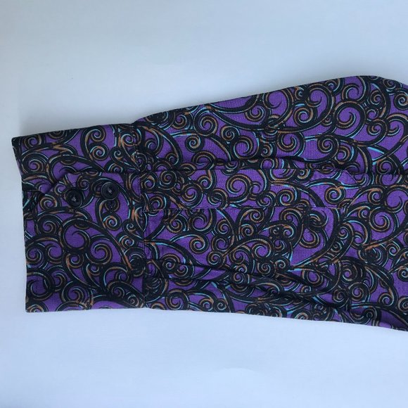 funky pattern button up shirt - Picture 6 of 7